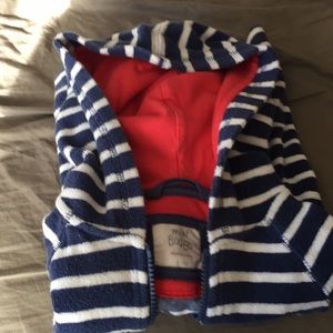 Mini Boden toweling hoodie